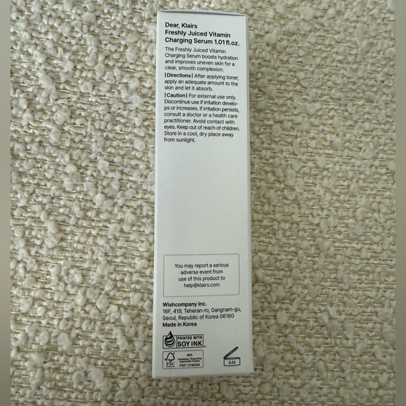 Klairs Freshly Juiced Vitamin Charging Serum - Picture 10 of 14